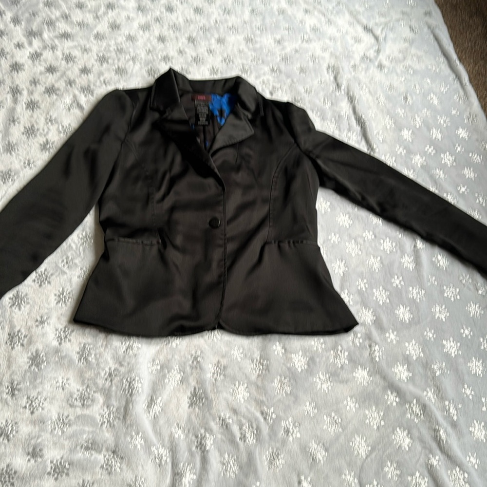 Beautiful black and blue blazer